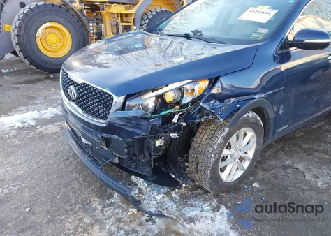 2017 Kia Sorento 3.3L Lx из США, поврежденный, VIN 5XYPGDA50HG322445